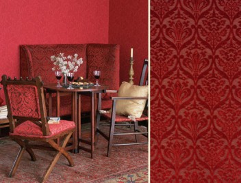 WILLIAM MORRIS PUGIN VELVET FABRIC